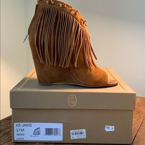 Ash Fringe Booties